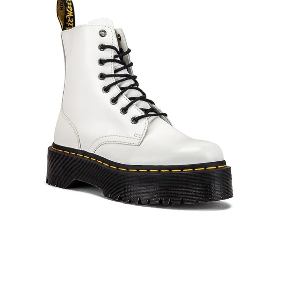 DR MARTENS - JADON BOOT SMOOTH LEATHER PLATFORMS - Picture 2 of 3